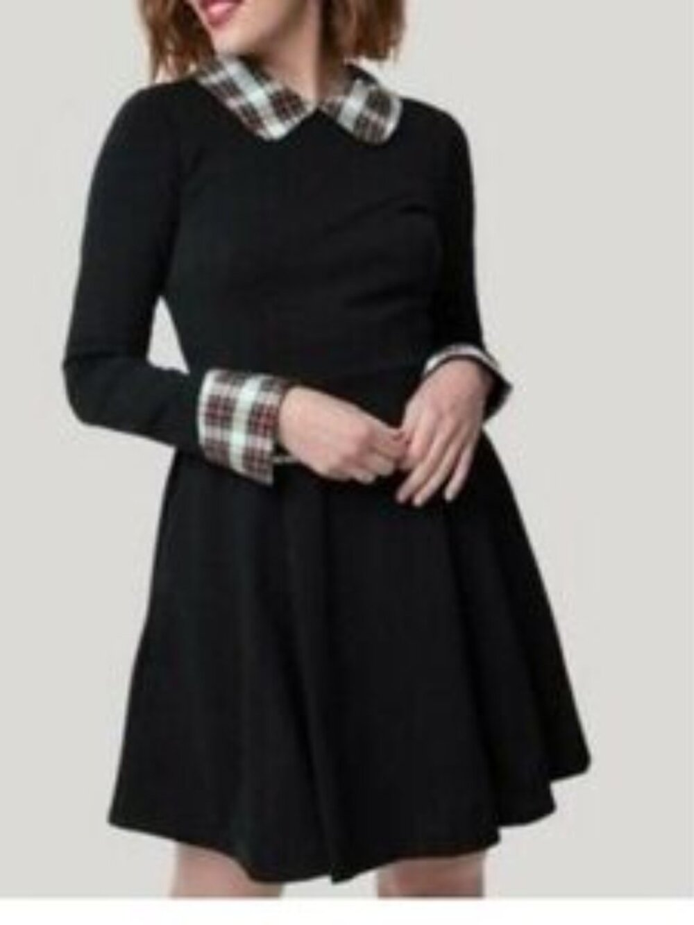 Unique Vintage Holiday Smak Parlour Fit Flare Dress